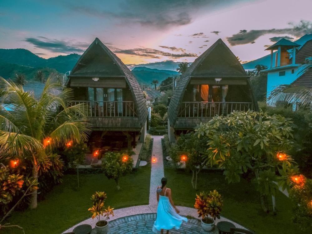 Melasti Beach Bungalows Amed Buitenkant foto
